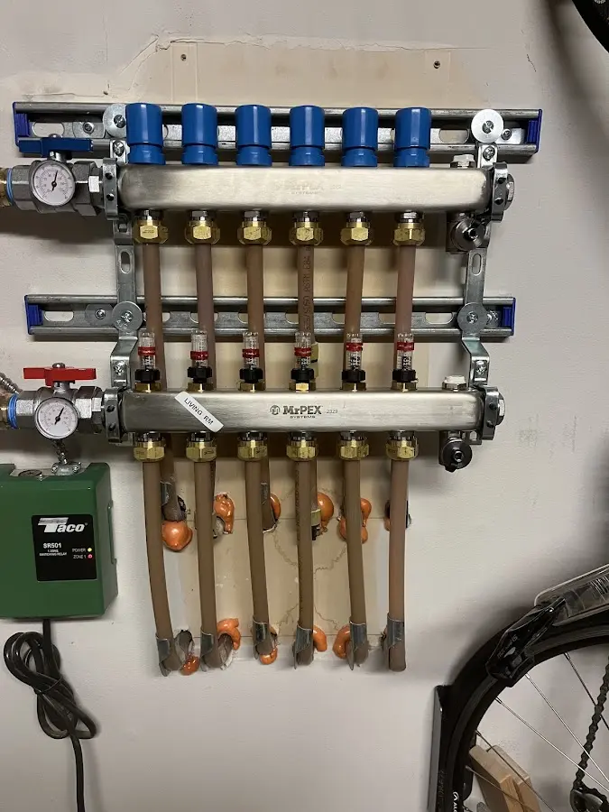 Plumber performing Leak Detection at a residential property in Kent